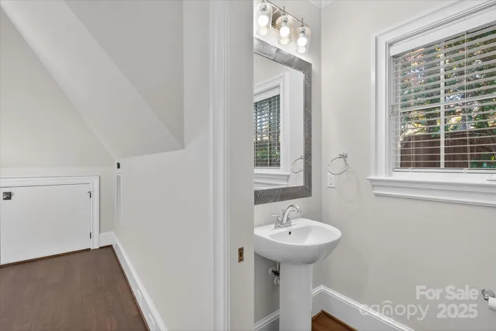Half Bath in Room Above Garage 
