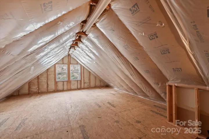 Loft in detached garage which has electrical service offers a variety of opportunity!