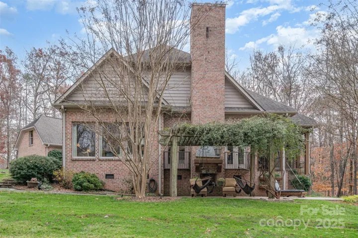 Back view of property