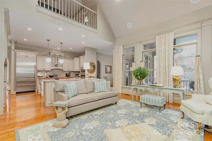 Great room into Kitchen