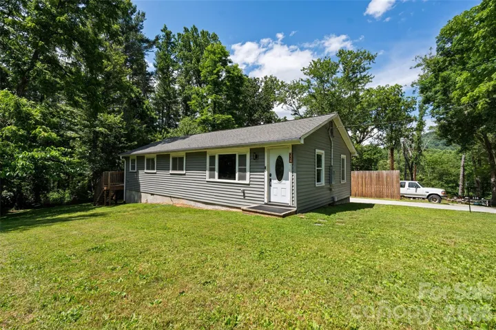 Exterior of home with concrete driveway