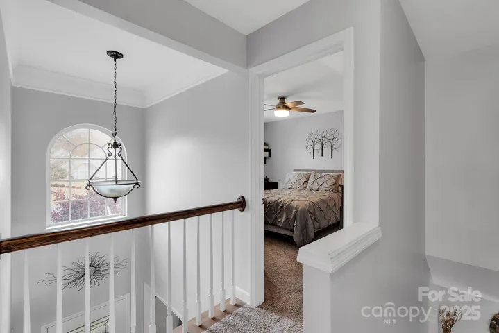 Open area above front door