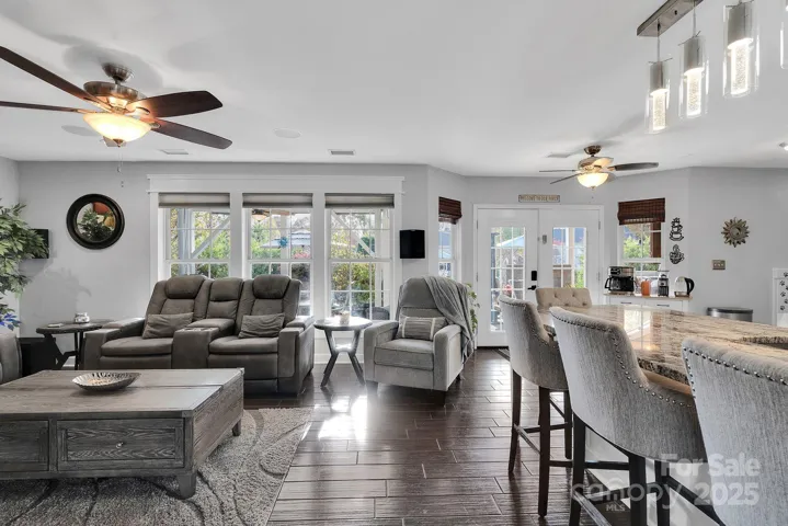 Entry into living room and kitchen -updated