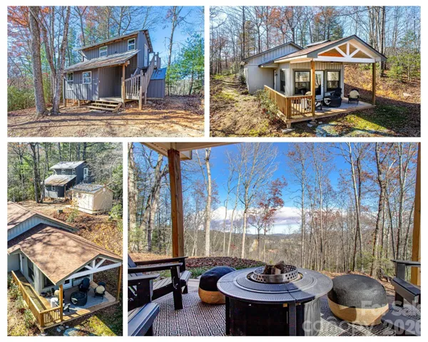 Welcome to 426 and 428 Weaver Creek Rd Brevard, NC (Two homes one over 3 acres in Brevard)Berm home features 1 bed 1 bath with a flex room and an open layout!