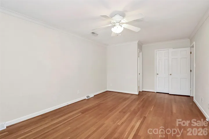 Primary with walk-in closet