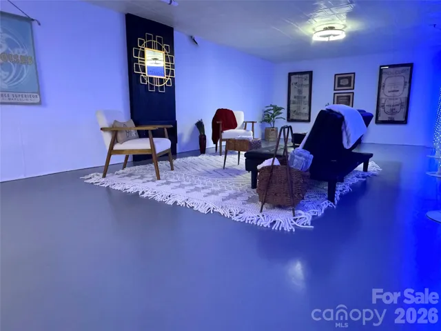 finished basement- SHOWING ONE SIDE