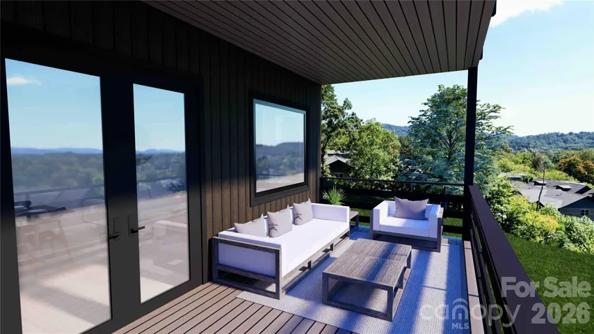  Main level deck rendering