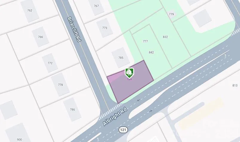 789 Briarcliff Rd, Vacant in-fill lot in Rock Hill
