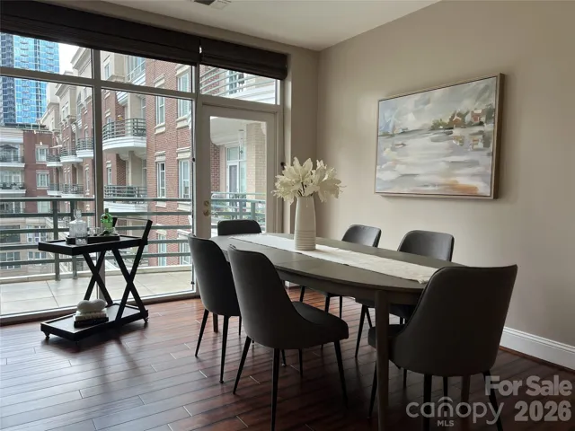 Dining Area Staged