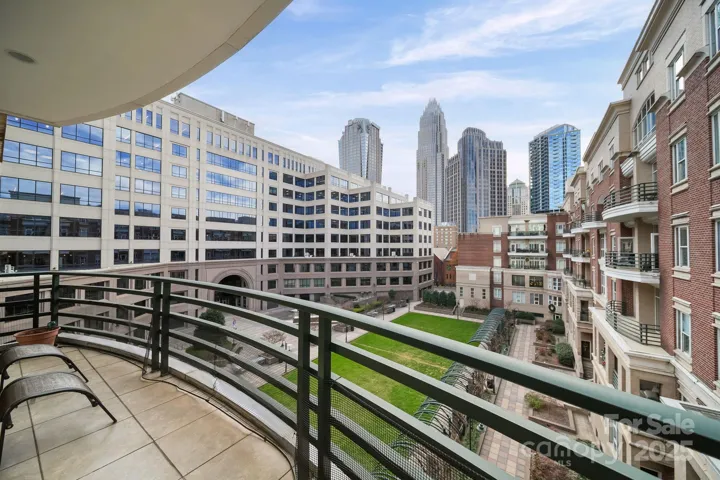 Balcony View of Uptown Skyline