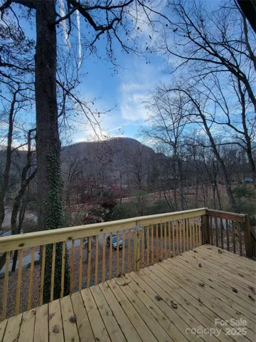 New decking to enjoy mountain views