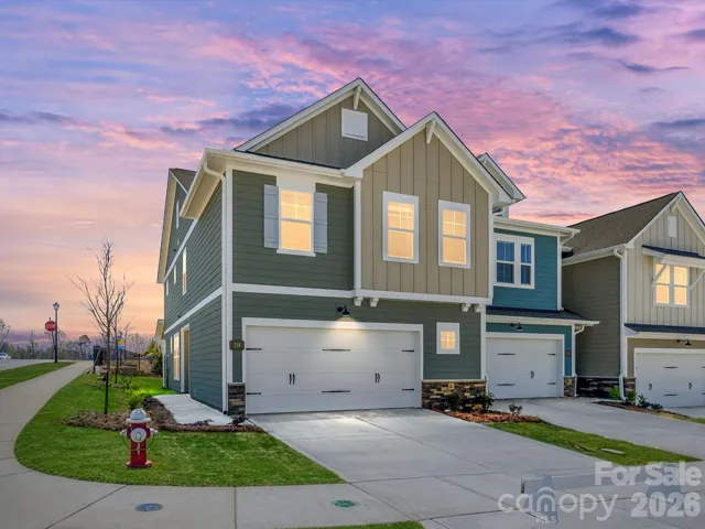 End townhome with oversized 2 car garage