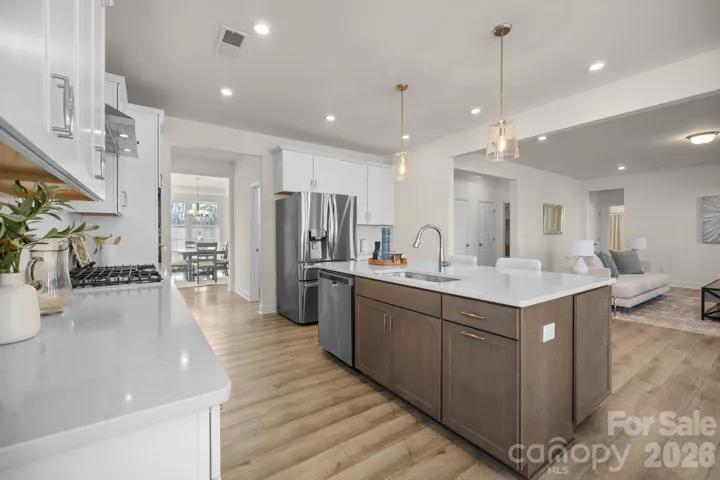 Plenty of counter space for cooking, hosting, and everyday living.