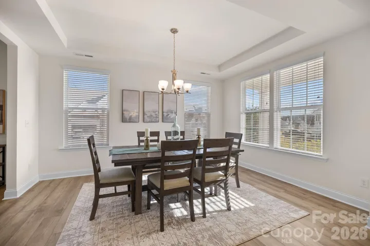 Formal dining room offers the perfect setting for entertaining and special gatherings.