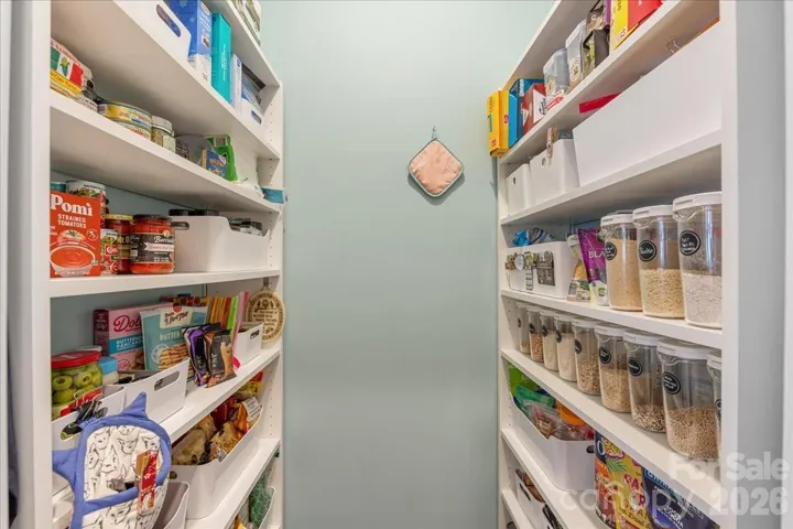Great pantry storage