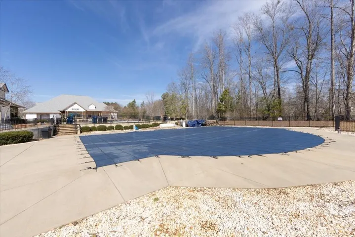 Resort-style pool #2 with markers for lap swimming