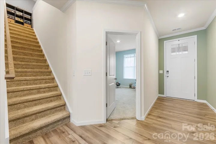 Heading upstairs...