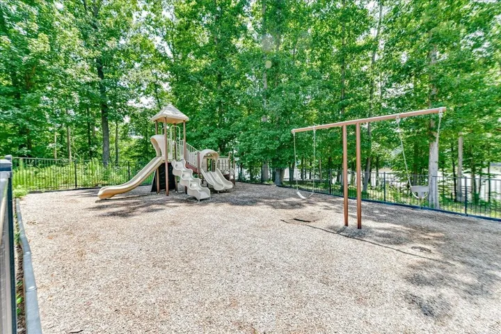Playground near the lake