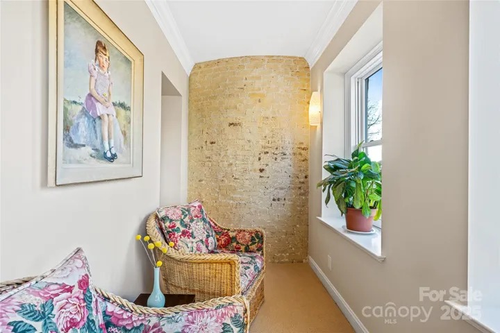 Sitting nook off the primary bedroom 