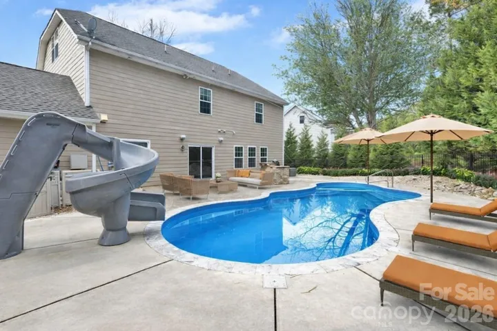 Pool, slide