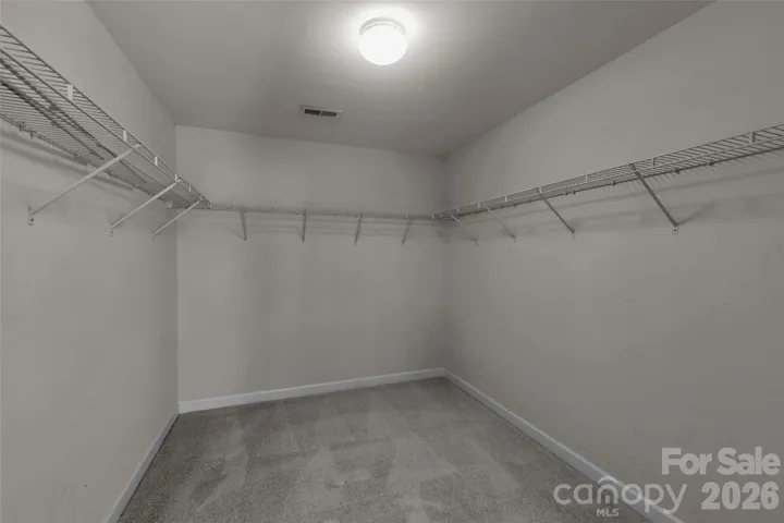 Primary walk in closet