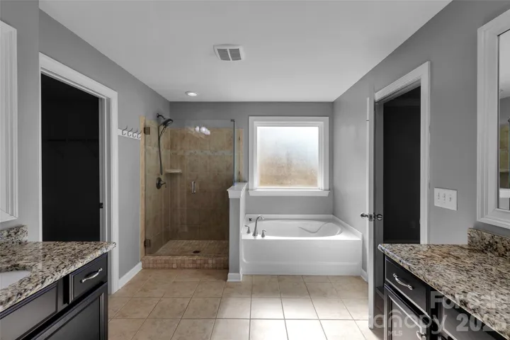 Primary Bath with garden tub