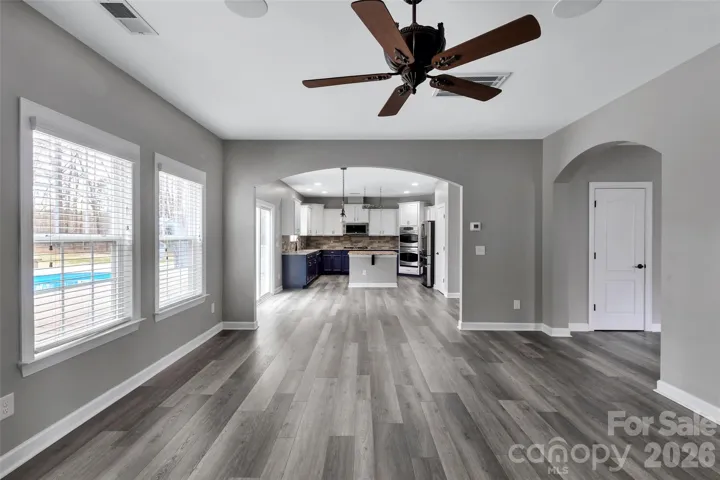 Great room open to KItchen