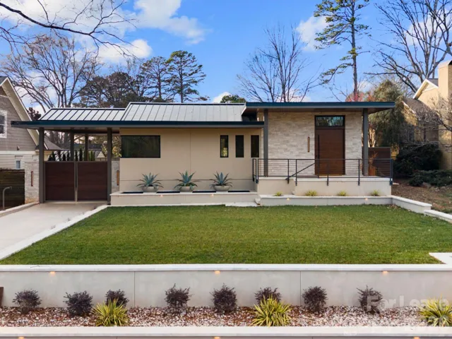 Front exterior w/private parking spots