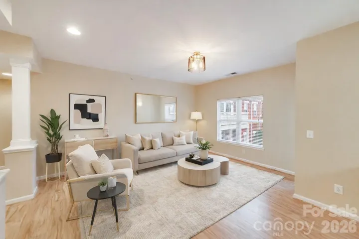 Living Room Virturally Staged