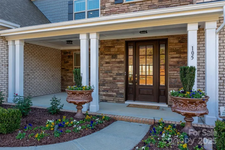 Covered front porch
