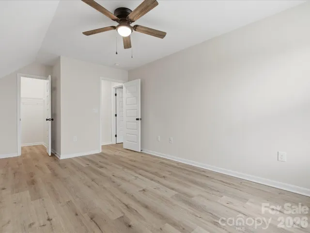 2nd Bedroom Upstairs, both rooms have walk in closets