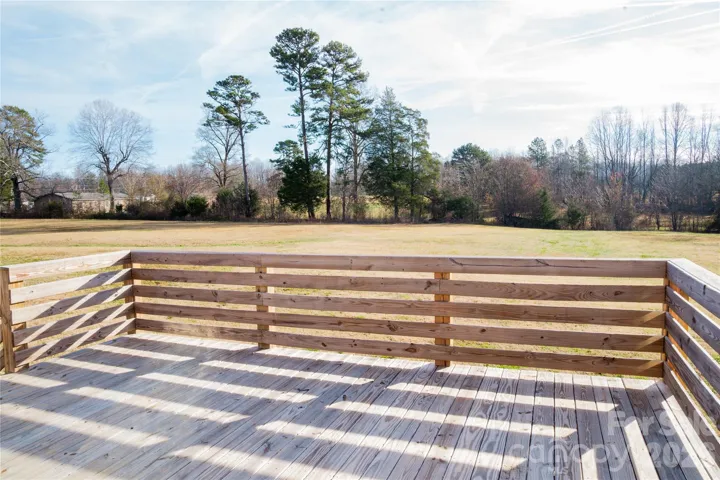 Back deck