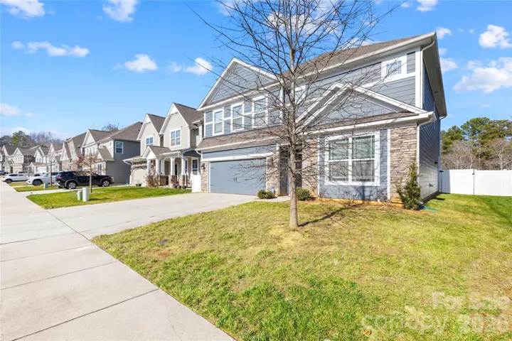Fenced yard; no rear-facing neighbors