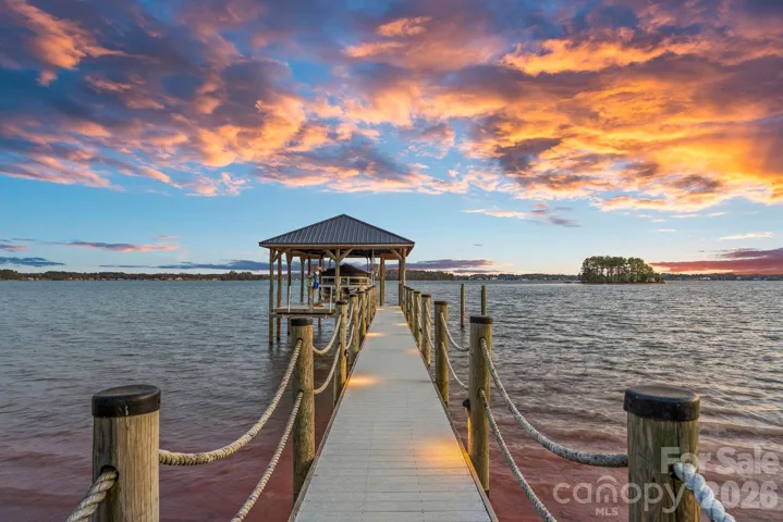 Pier with Boat Lift