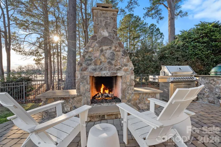 Outdoor Fireplace