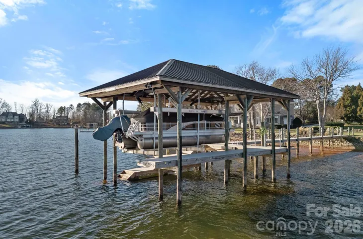 Dock with Boat Lift