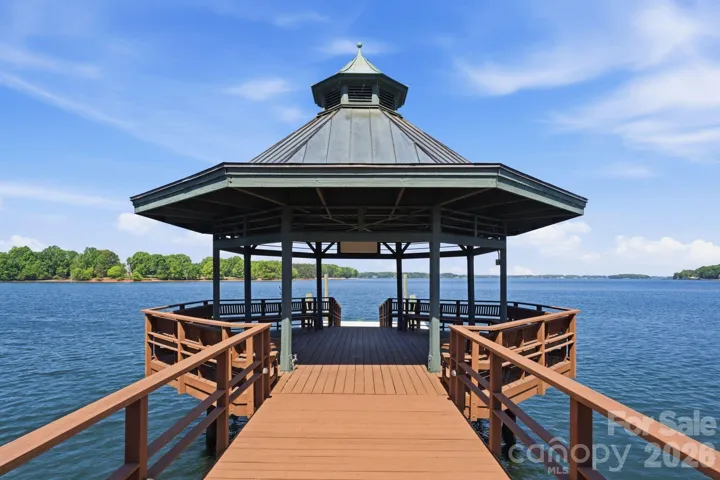 Gazebo dock.