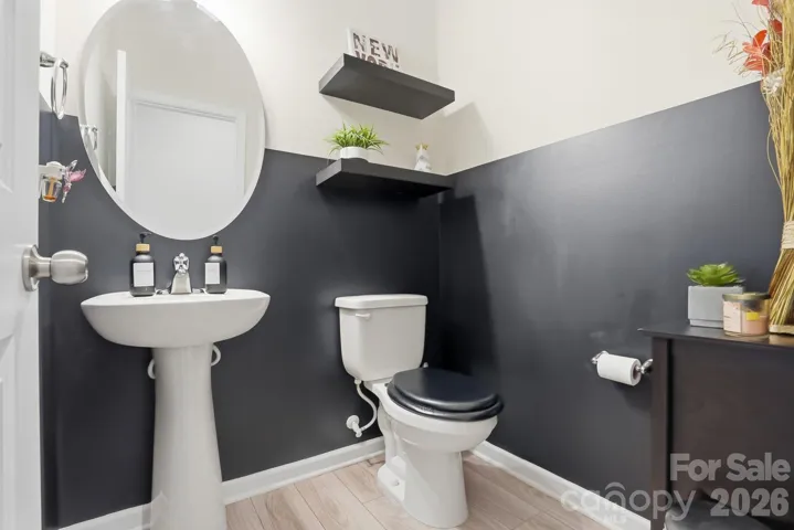 half bath first floor 