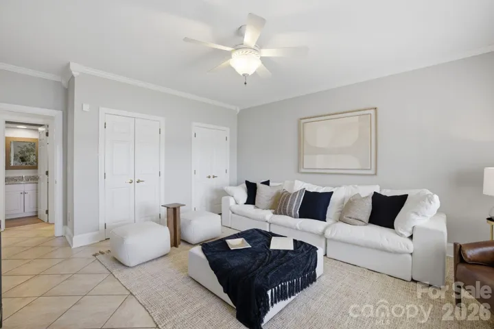 Lower level guest bedroom 4/lounge.