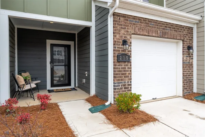 Covered front porch