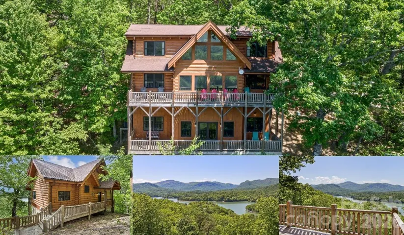 The Overlook...180-degree Panoramic views of Laure Lure, Chimney Rock and up Hickory Nut Gorge! The views are even closer than they appear in the photos!