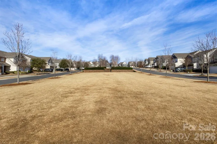 Community space across the street