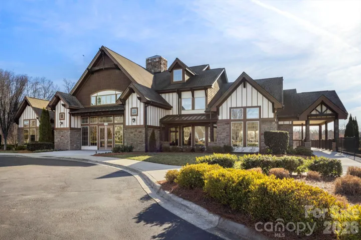 Clubhouse with fitness center.