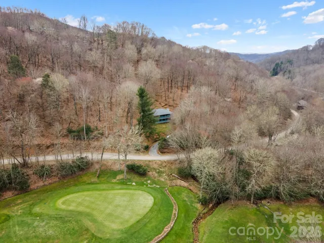 Golf Course and creek.