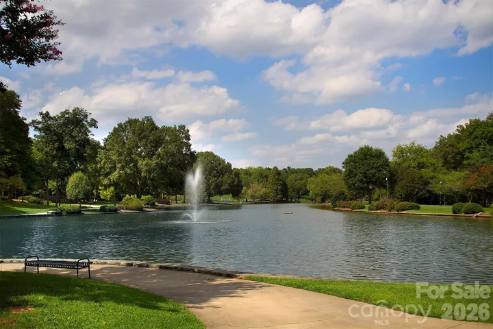 Scenic lake views and walking paths at Freedom Park offer the perfect nearby escape for relaxation, exercise, and outdoor enjoyment.