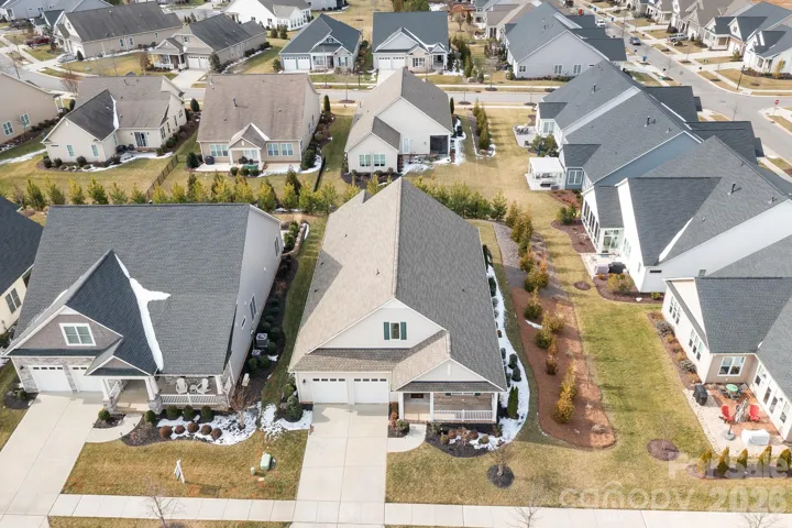 Front aerial view