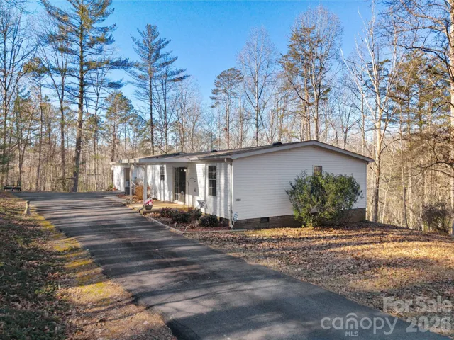 Driveway is on the back of the home to allow for easy entry into this beautiful home.
