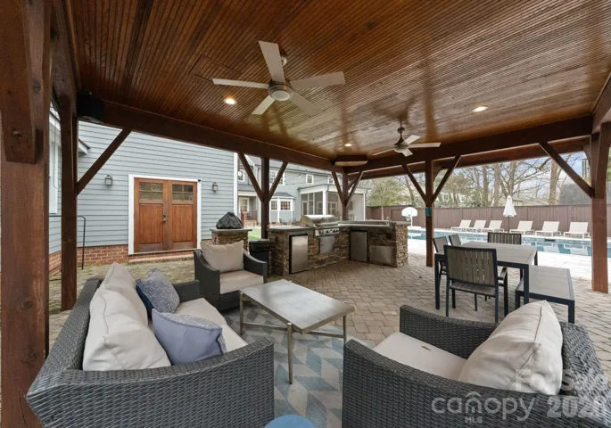 Covered Entertainment Area