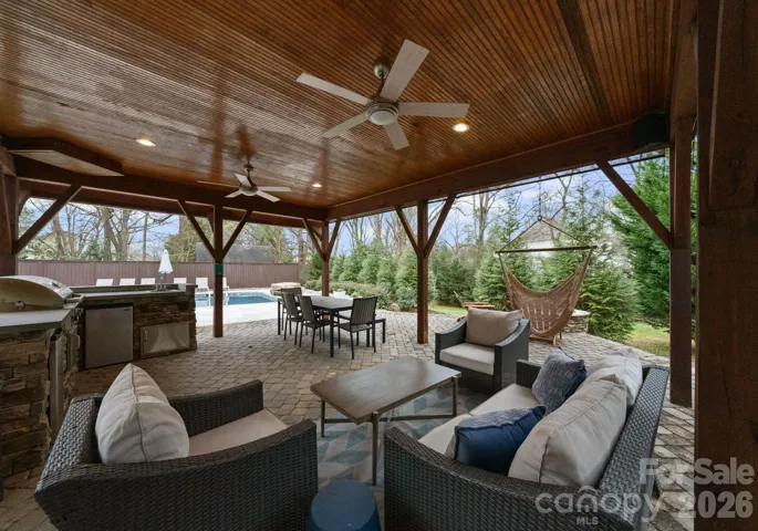 Covered Entertainment Area