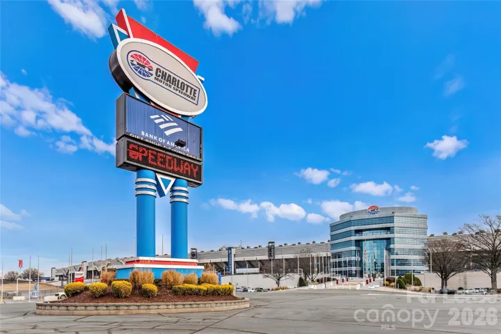 Welcome to the Charlotte Motor Speedway!